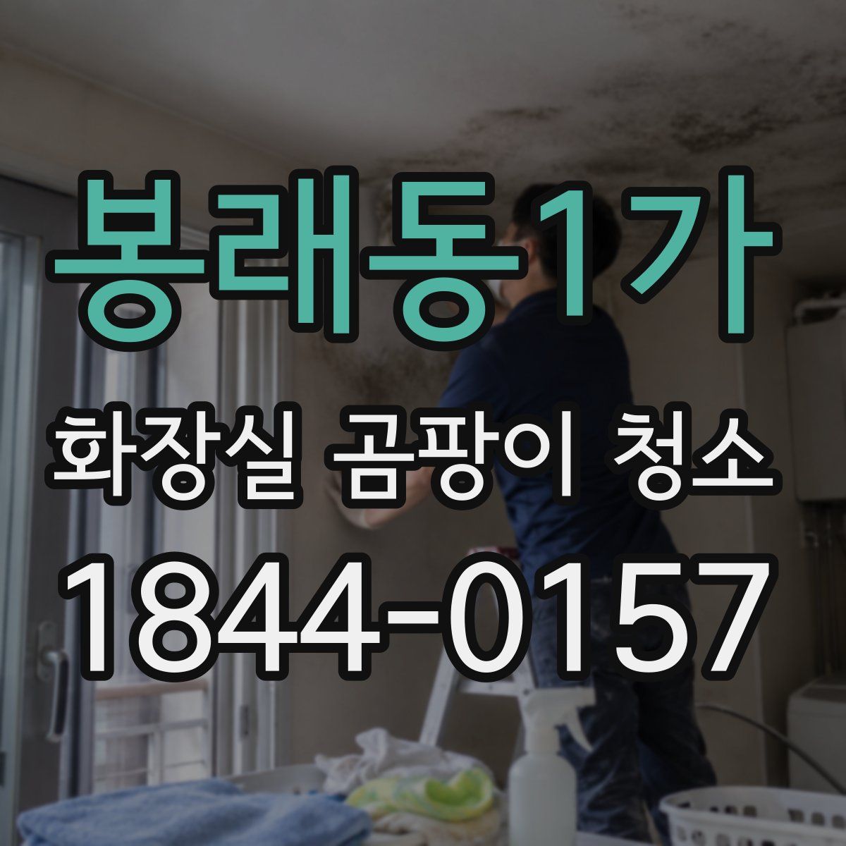 봉래동1가 화장실 곰팡이 청소
