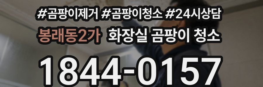 봉래동2가 화장실 곰팡이 청소