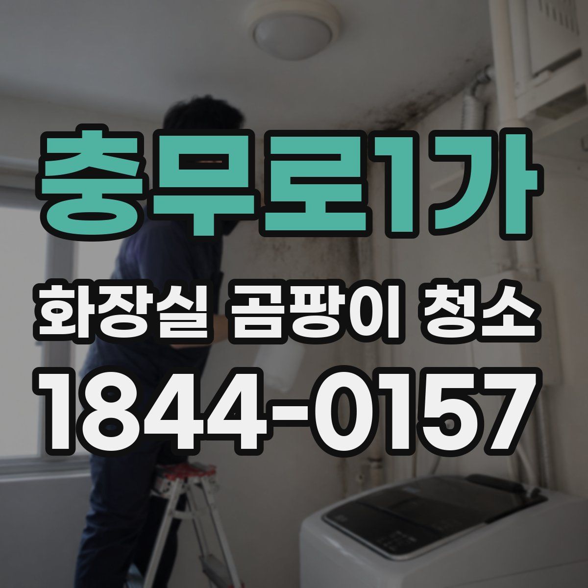 충무로1가 화장실 곰팡이 청소