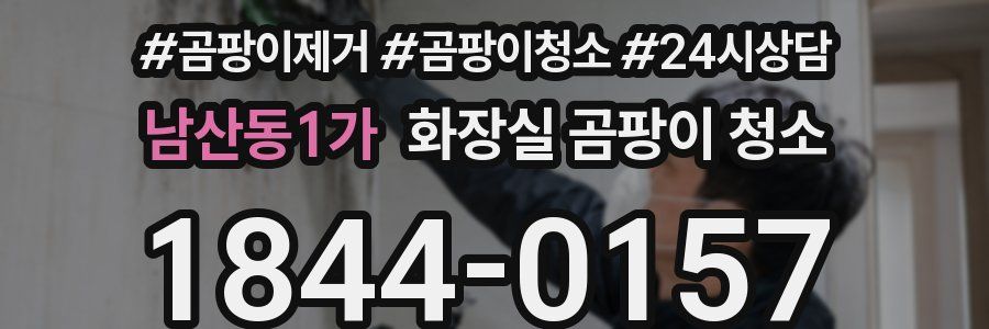 남산동1가 화장실 곰팡이 청소