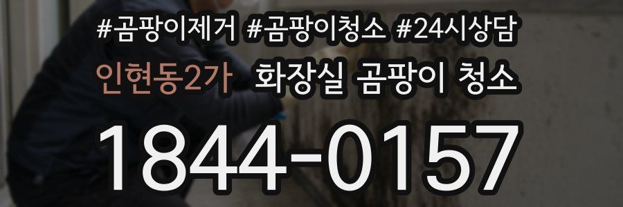 인현동2가 화장실 곰팡이 청소