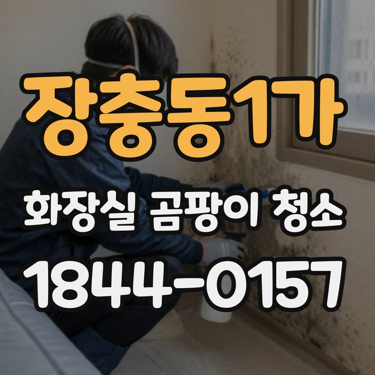장충동1가 화장실 곰팡이 청소