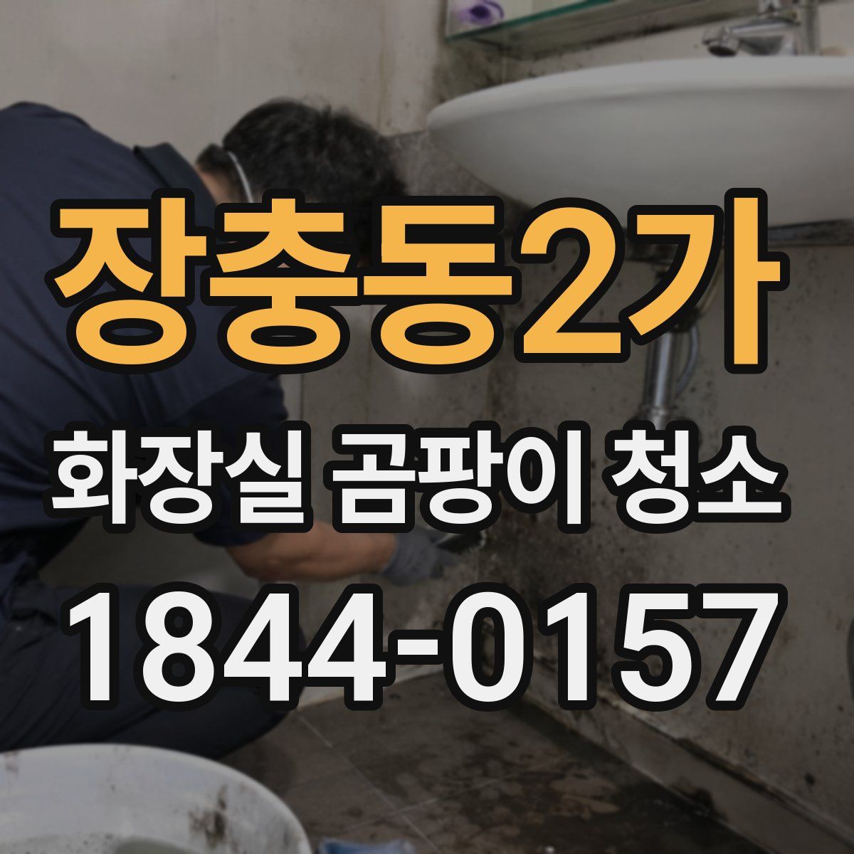 장충동2가 화장실 곰팡이 청소