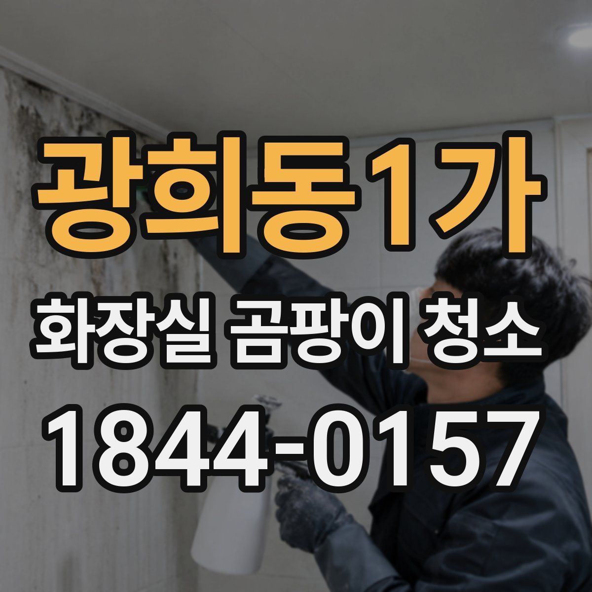 광희동1가 화장실 곰팡이 청소