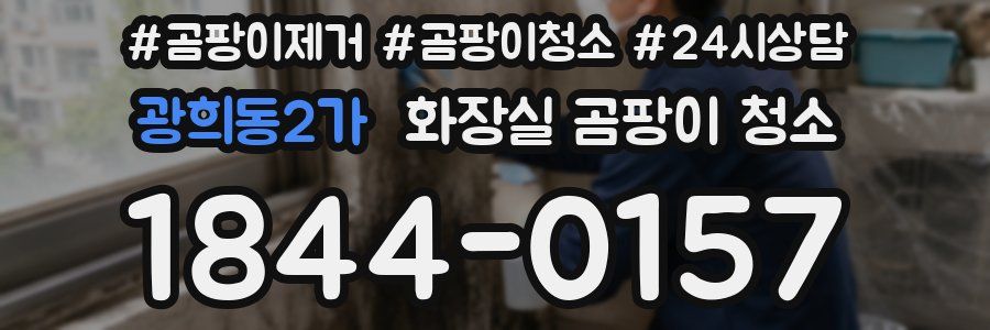 광희동2가 화장실 곰팡이 청소