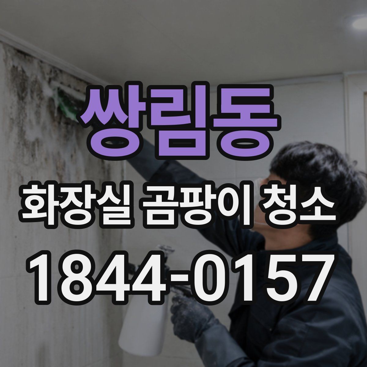 쌍림동 화장실 곰팡이 청소 구석진 욕실 공간 틈새를 놓치지 않는 방법