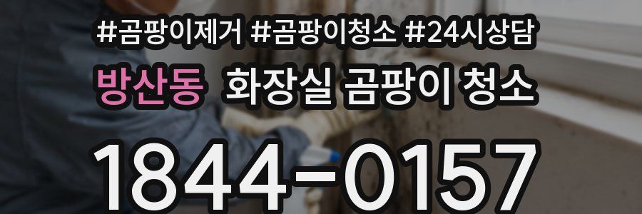 방산동 화장실 곰팡이 청소