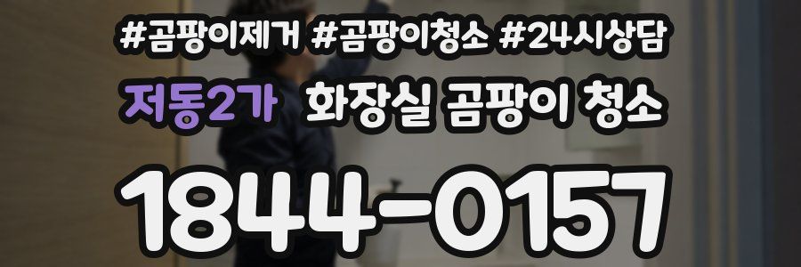 저동2가 화장실 곰팡이 청소