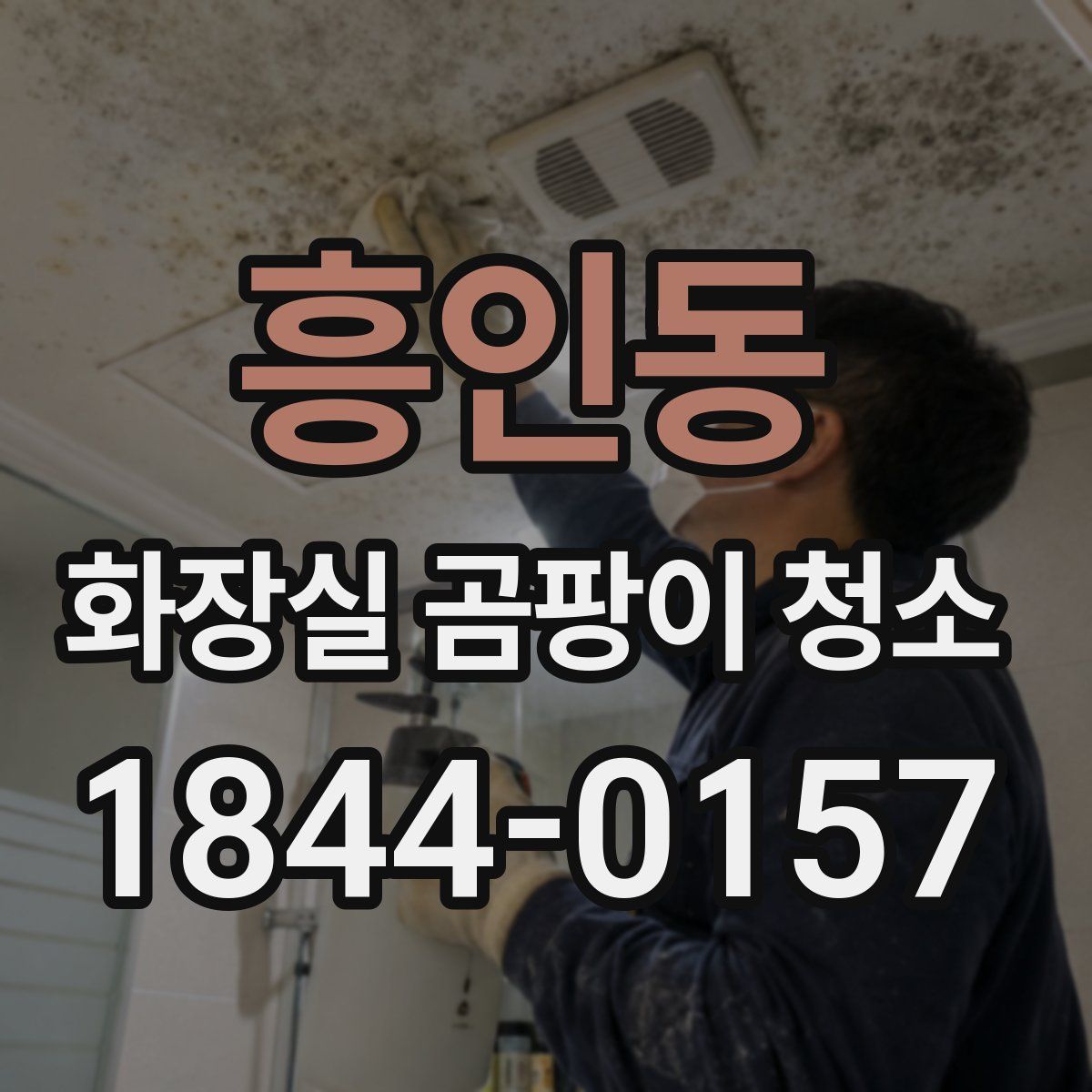 흥인동 화장실 곰팡이 청소