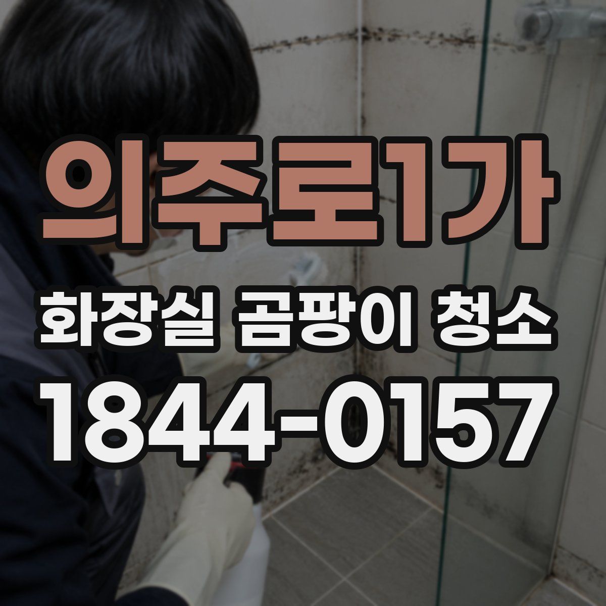 의주로1가 화장실 곰팡이 청소