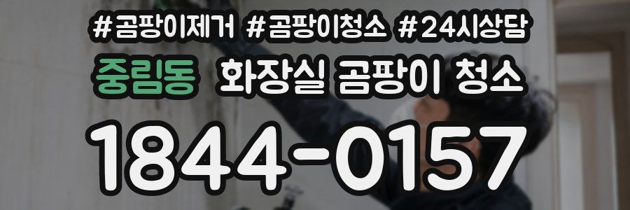 중림동 화장실 곰팡이 청소