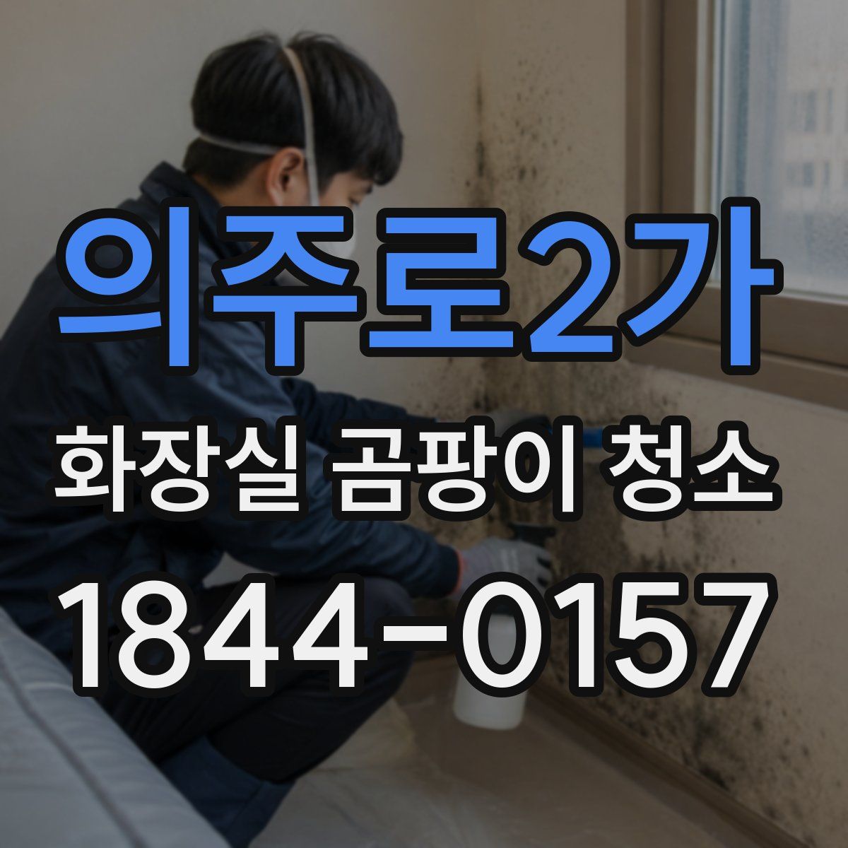 의주로2가 화장실 곰팡이 청소