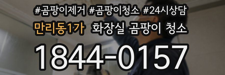 만리동1가 화장실 곰팡이 청소