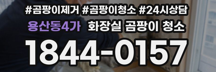 용산동4가 화장실 곰팡이 청소