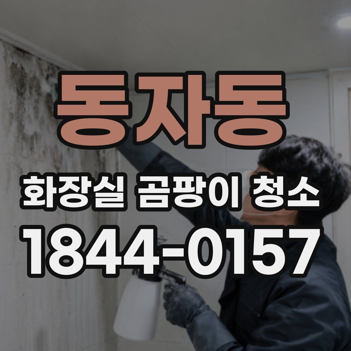 동자동 화장실 곰팡이 청소