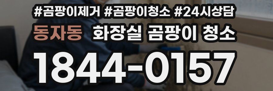 동자동 화장실 곰팡이 청소