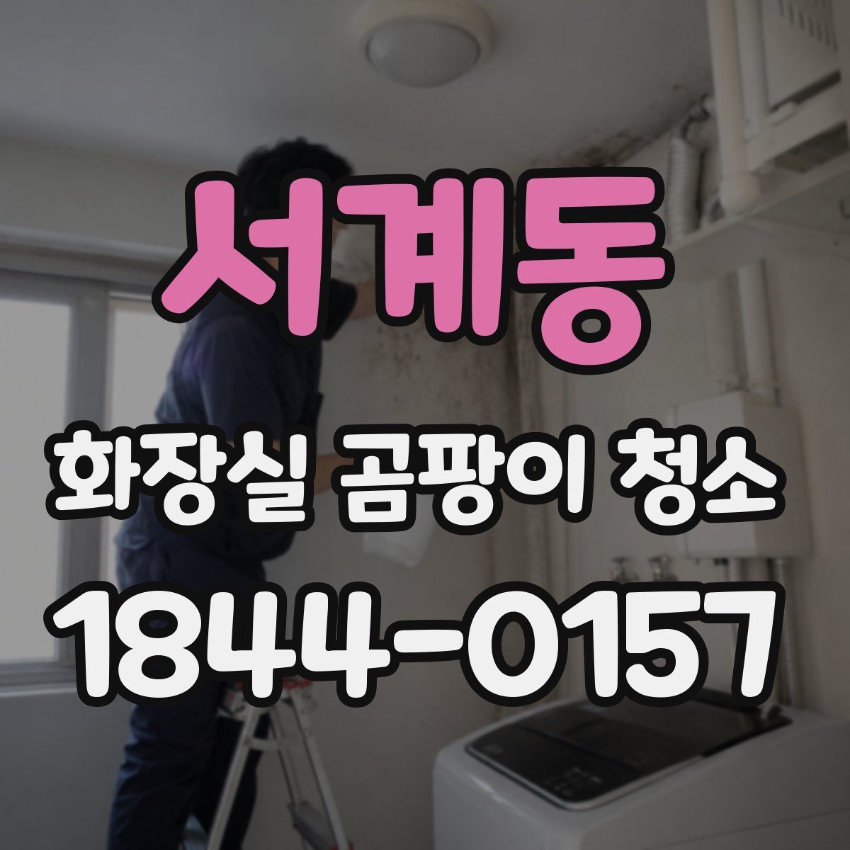 서계동 화장실 곰팡이 청소