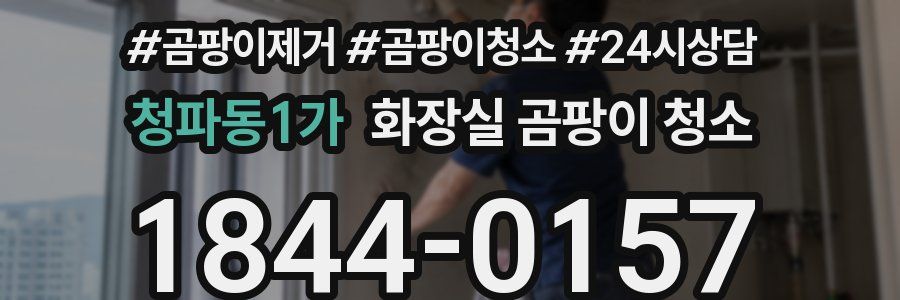 청파동1가 화장실 곰팡이 청소