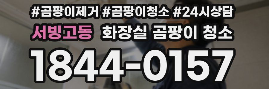 서빙고동 화장실 곰팡이 청소