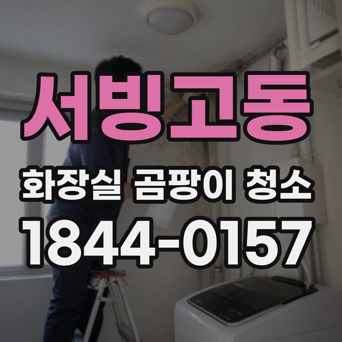 서빙고동 화장실 곰팡이 청소