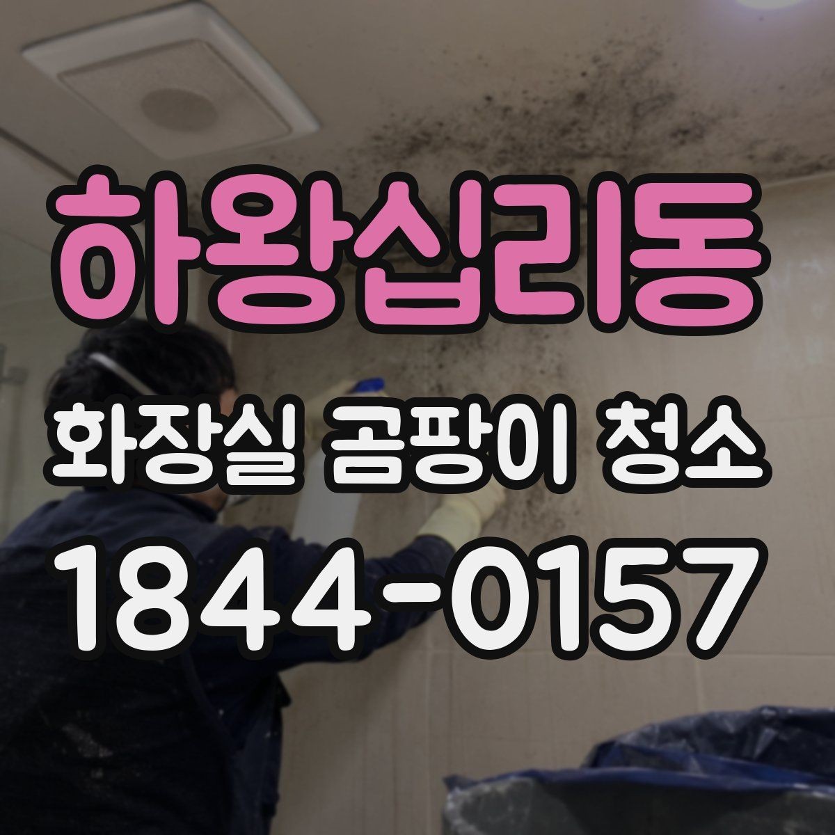 하왕십리동 화장실 곰팡이 청소 냄새까지 고려한 정리 동선