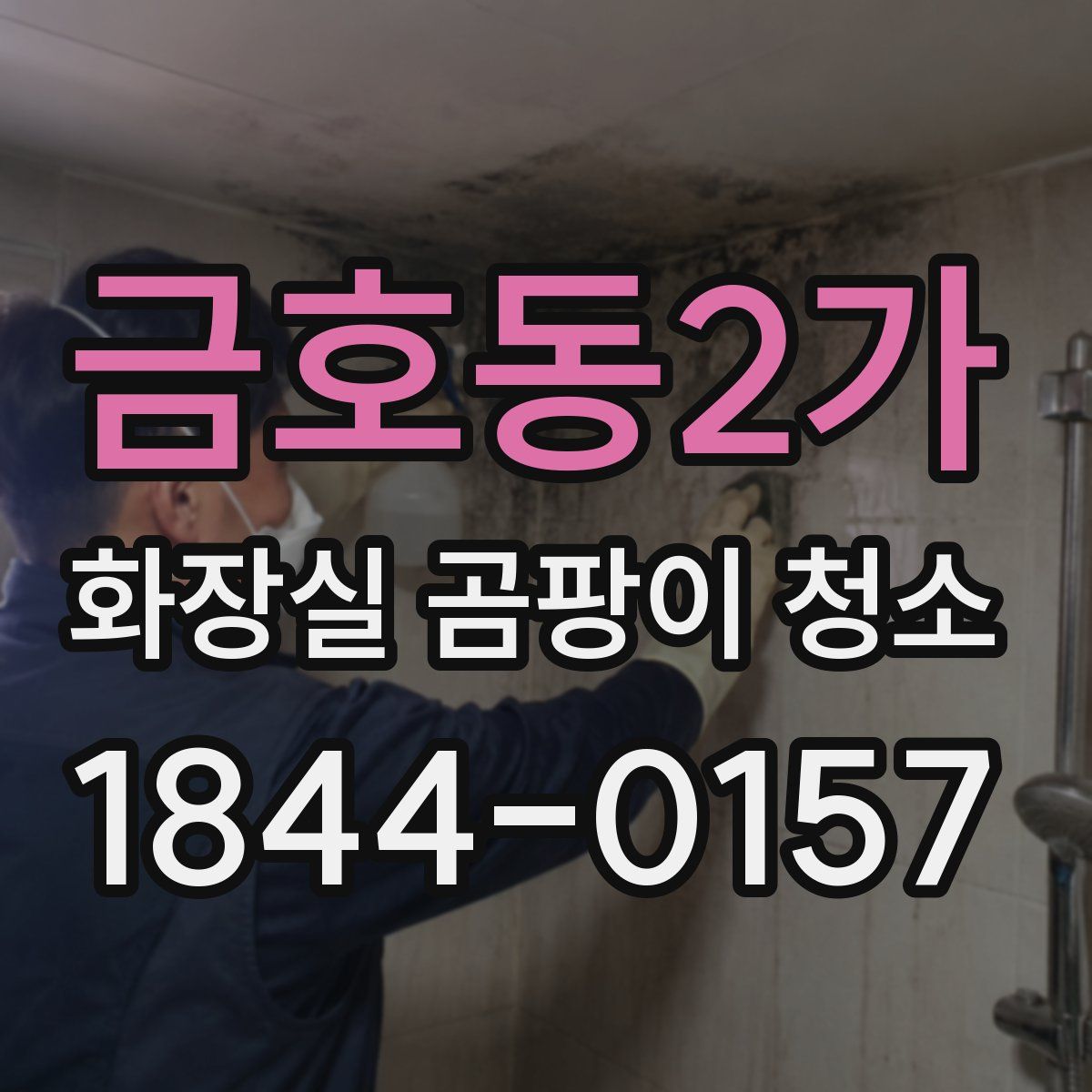 금호동2가 화장실 곰팡이 청소