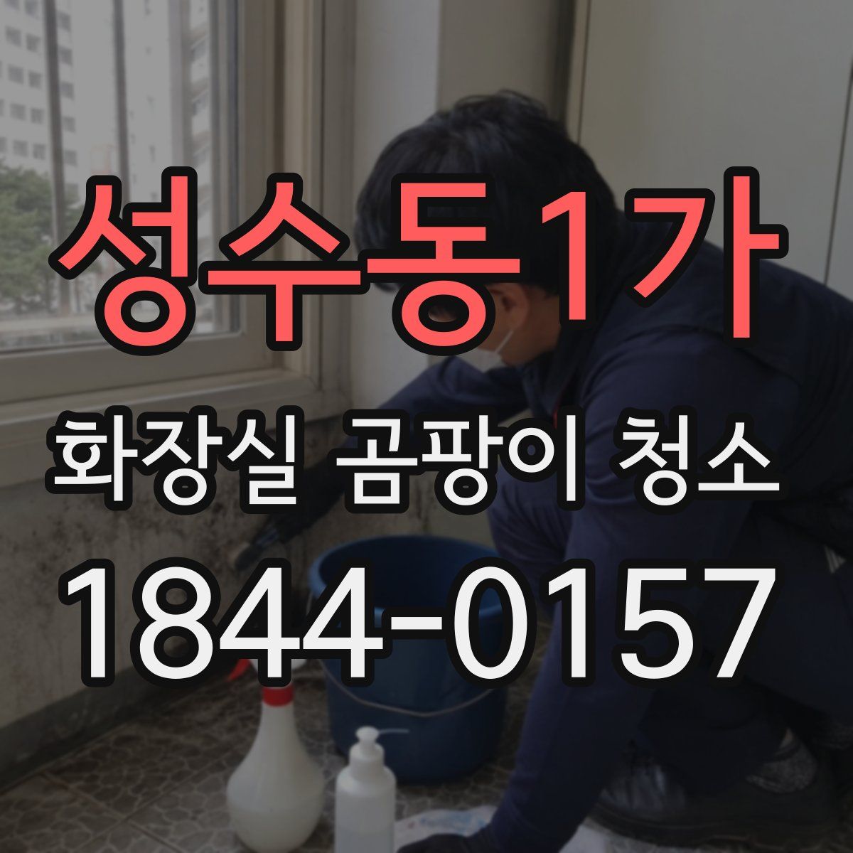 성수동1가 화장실 곰팡이 청소