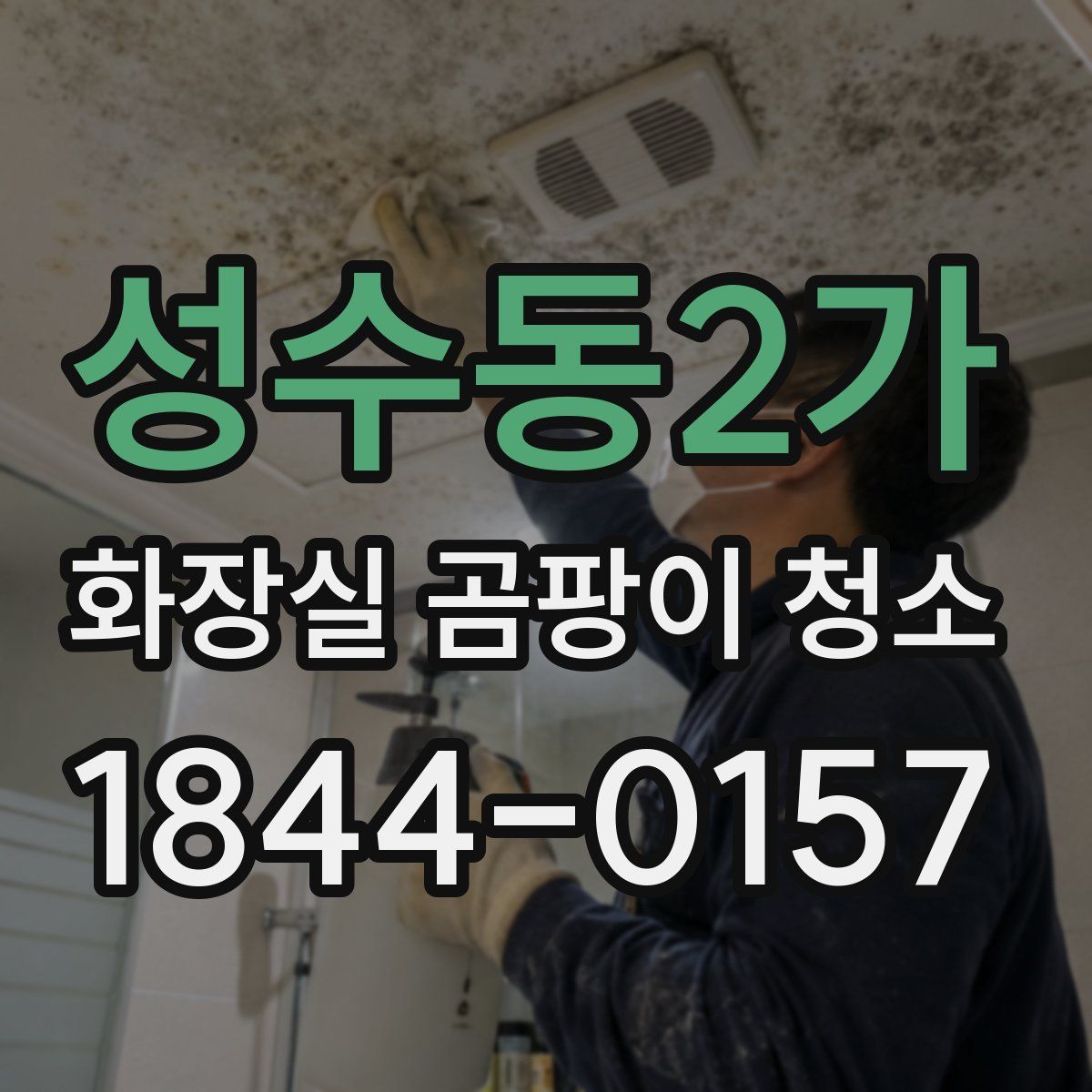 성수동2가 화장실 곰팡이 청소