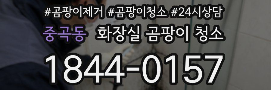 중곡동 화장실 곰팡이 청소