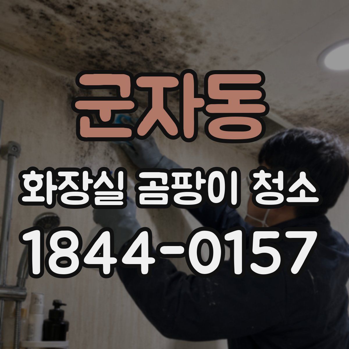 군자동 화장실 곰팡이 청소