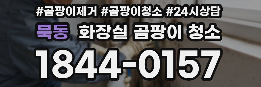묵동 화장실 곰팡이 청소