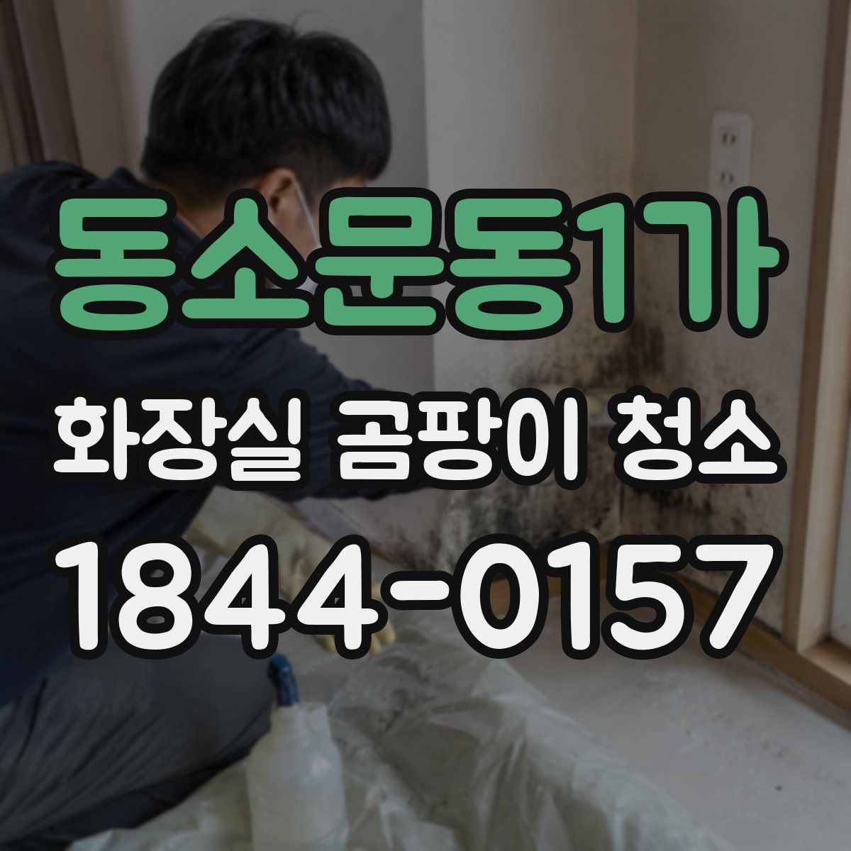 동소문동1가 화장실 곰팡이 청소