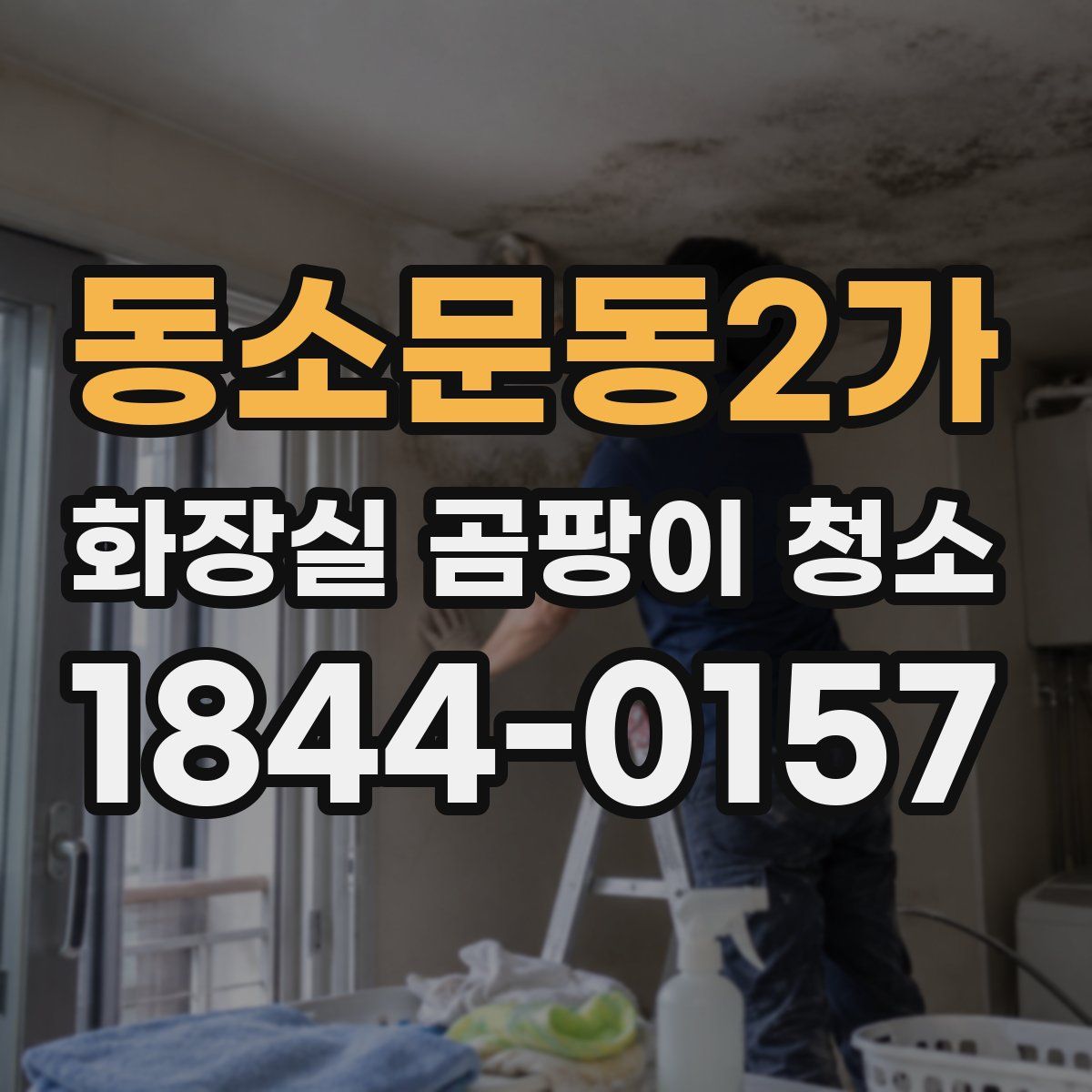 동소문동2가 화장실 곰팡이 청소