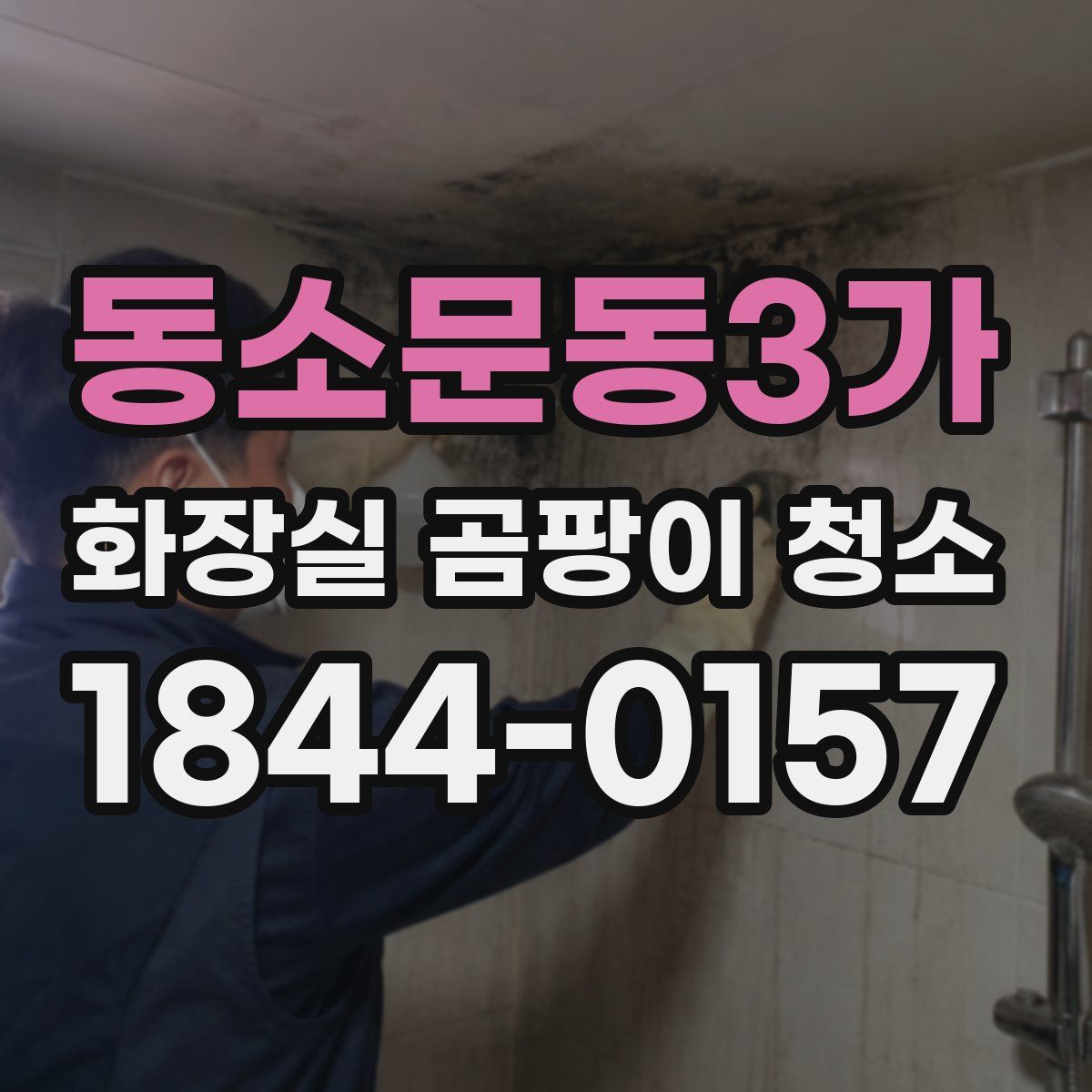 동소문동3가 화장실 곰팡이 청소