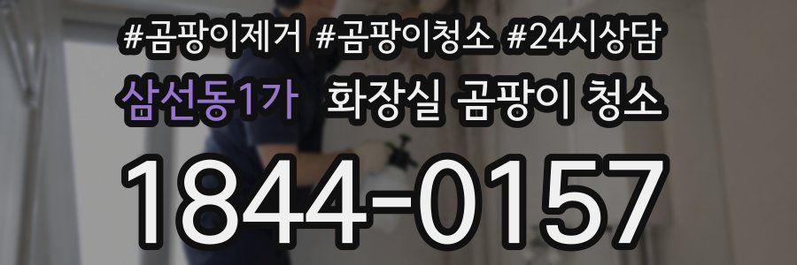 삼선동1가 화장실 곰팡이 청소