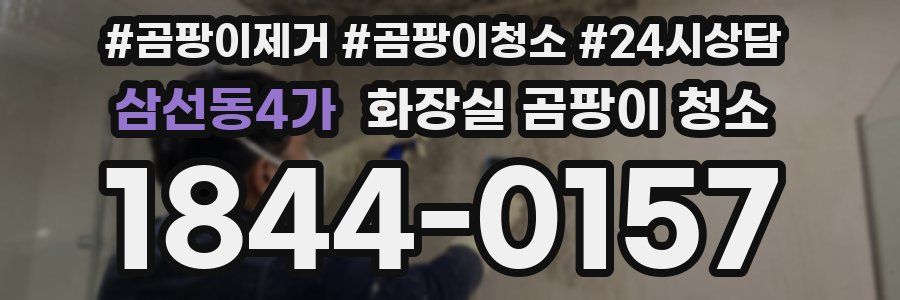 삼선동4가 화장실 곰팡이 청소