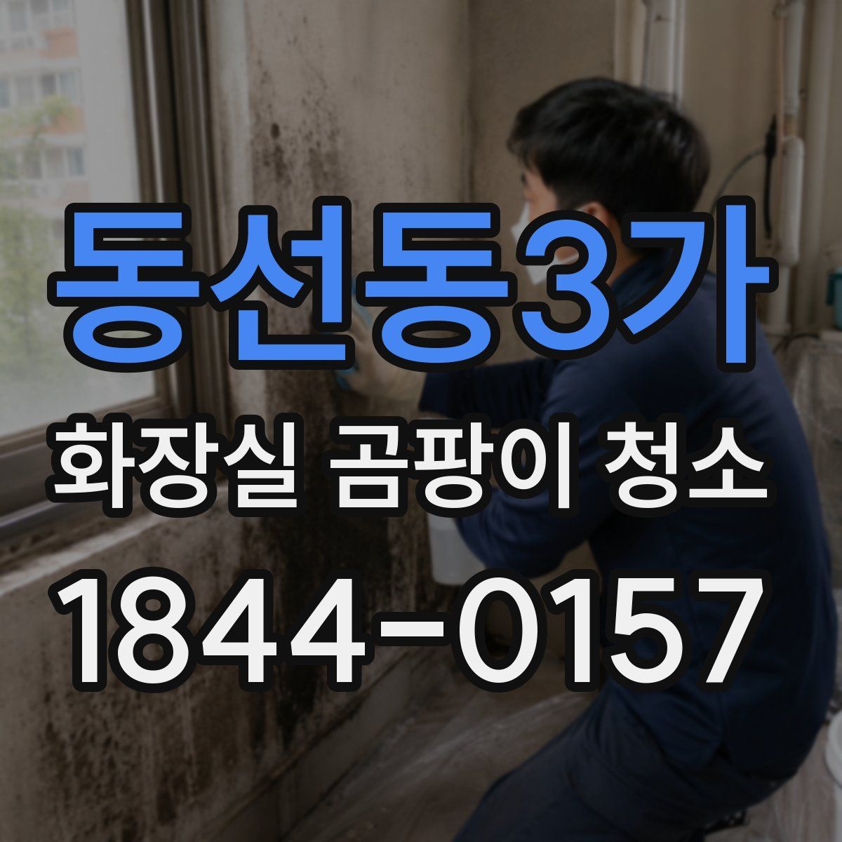 동선동3가 화장실 곰팡이 청소