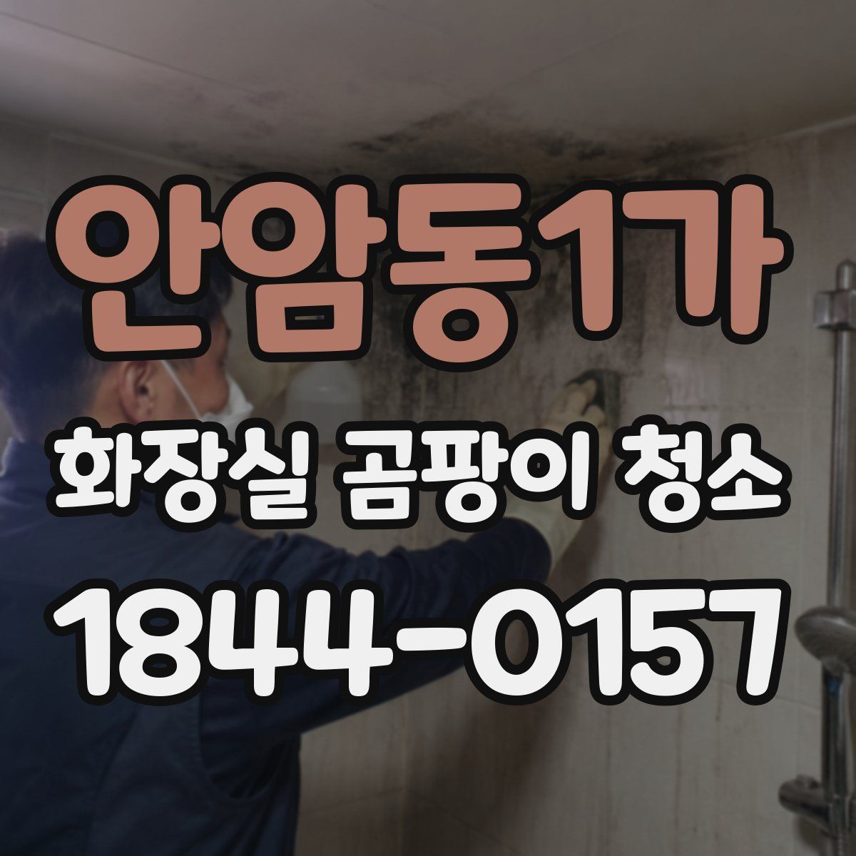 안암동1가 화장실 곰팡이 청소