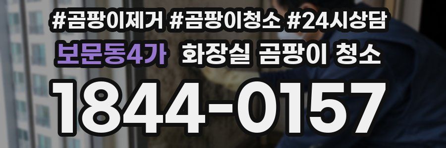 보문동4가 화장실 곰팡이 청소