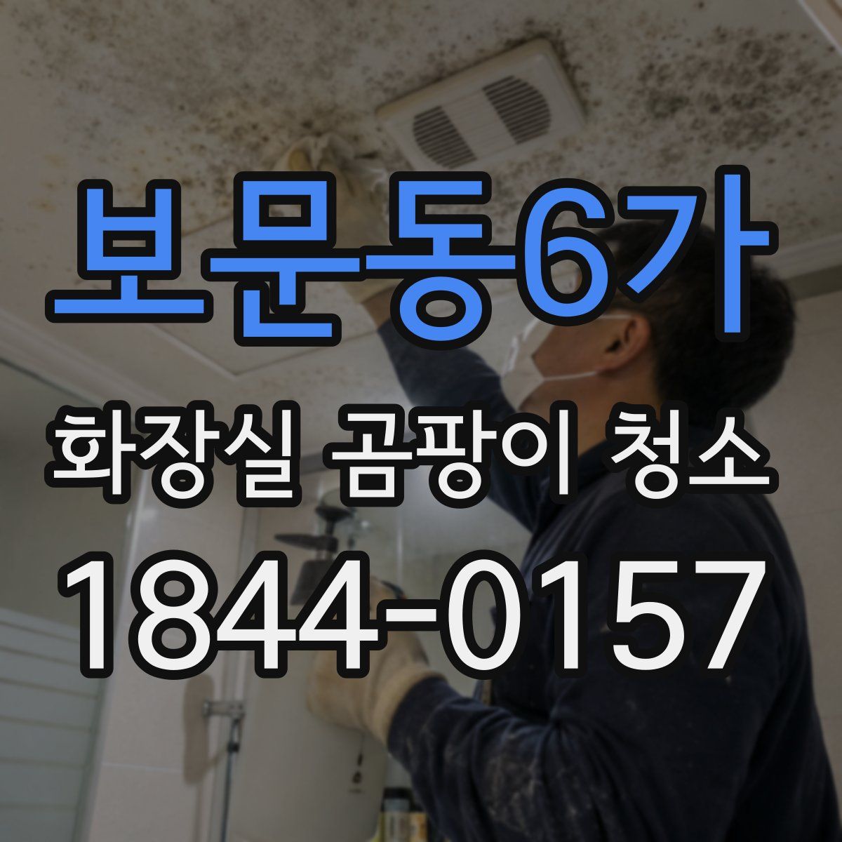 보문동6가 화장실 곰팡이 청소
