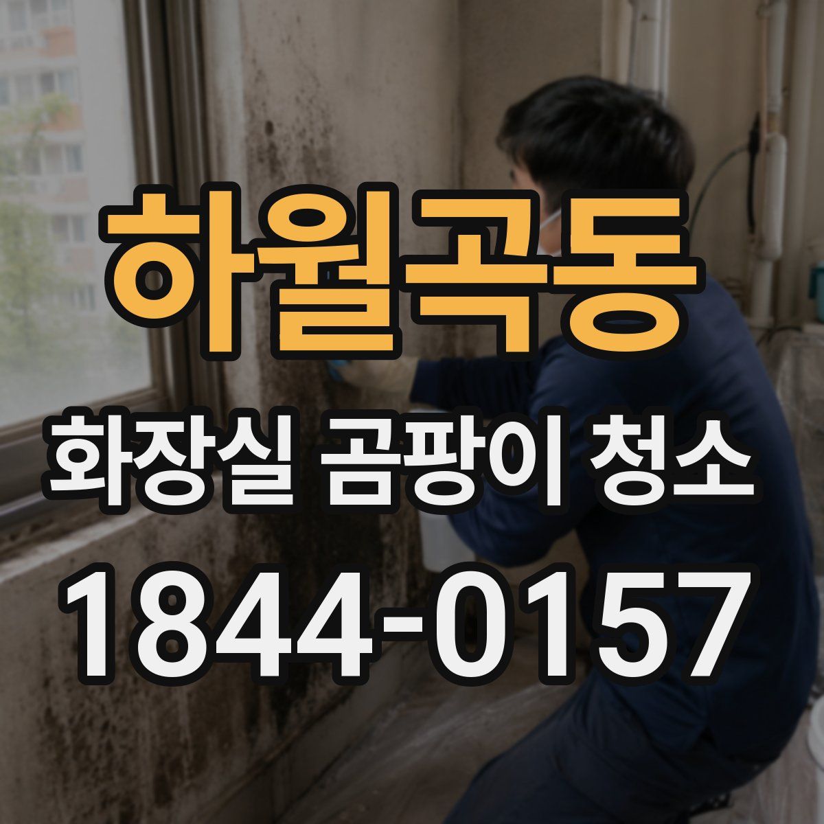 하월곡동 화장실 곰팡이 청소