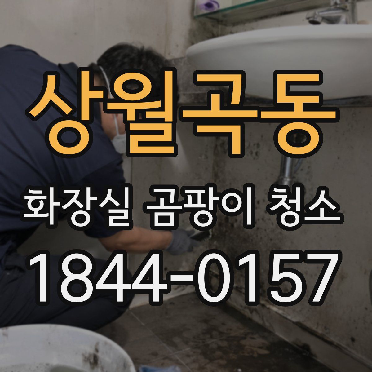 상월곡동 화장실 곰팡이 청소