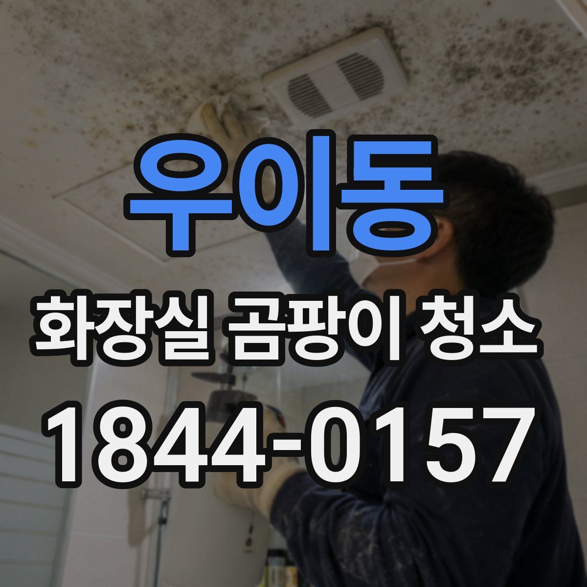 우이동 화장실 곰팡이 청소