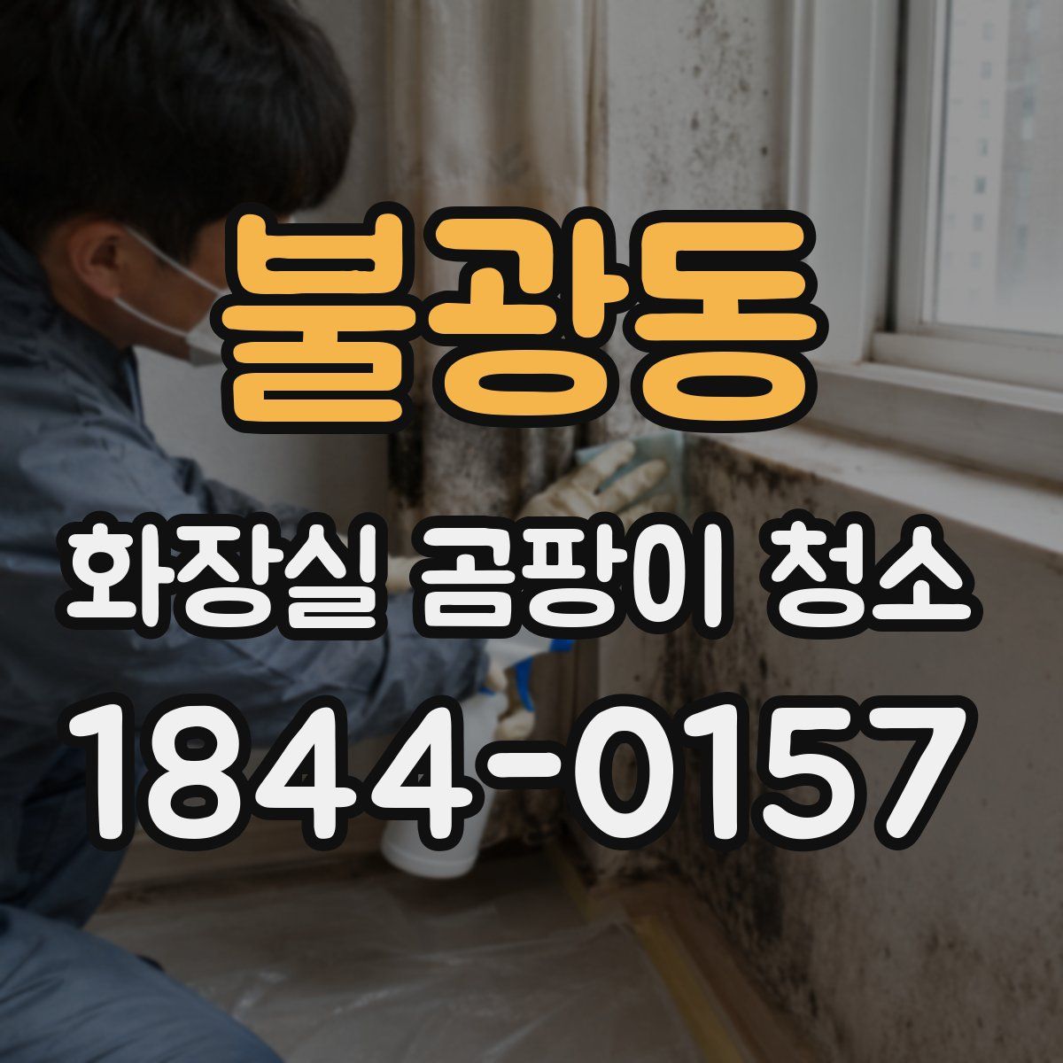 불광동 화장실 곰팡이 청소