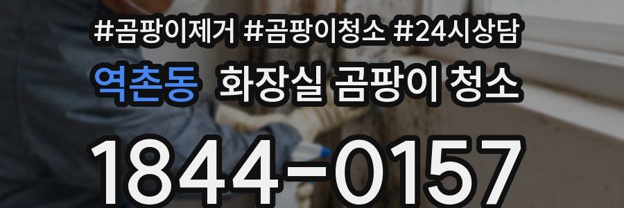 역촌동 화장실 곰팡이 청소