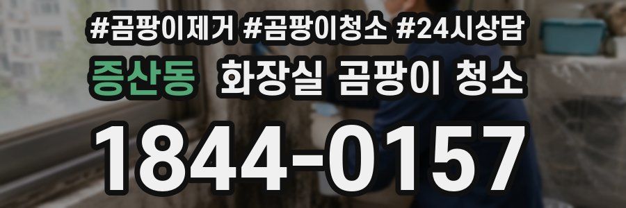 증산동 화장실 곰팡이 청소