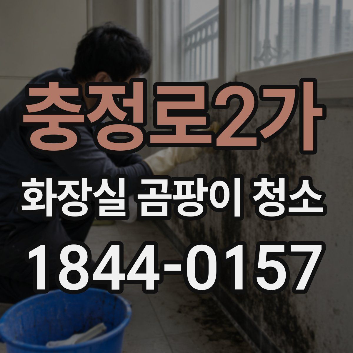 충정로2가 화장실 곰팡이 청소