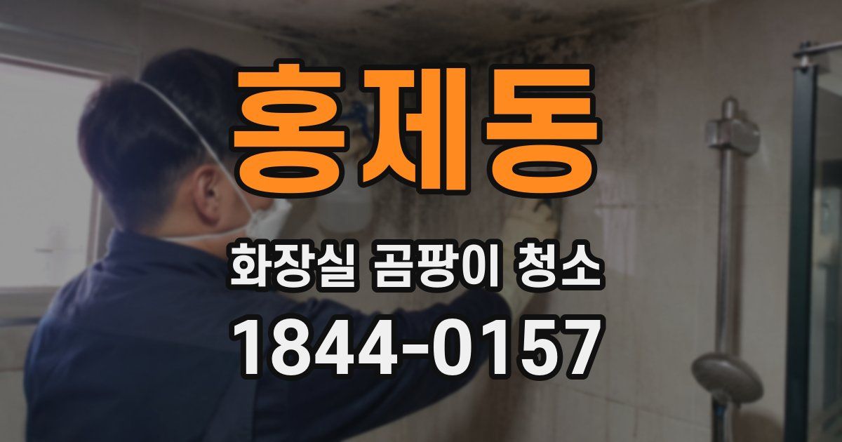 홍제동 화장실 곰팡이 청소