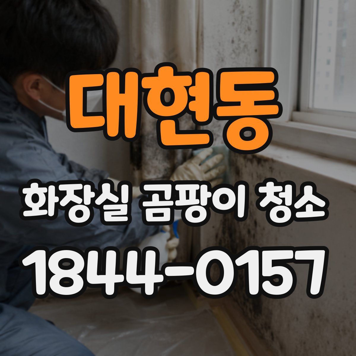 대현동 화장실 곰팡이 청소