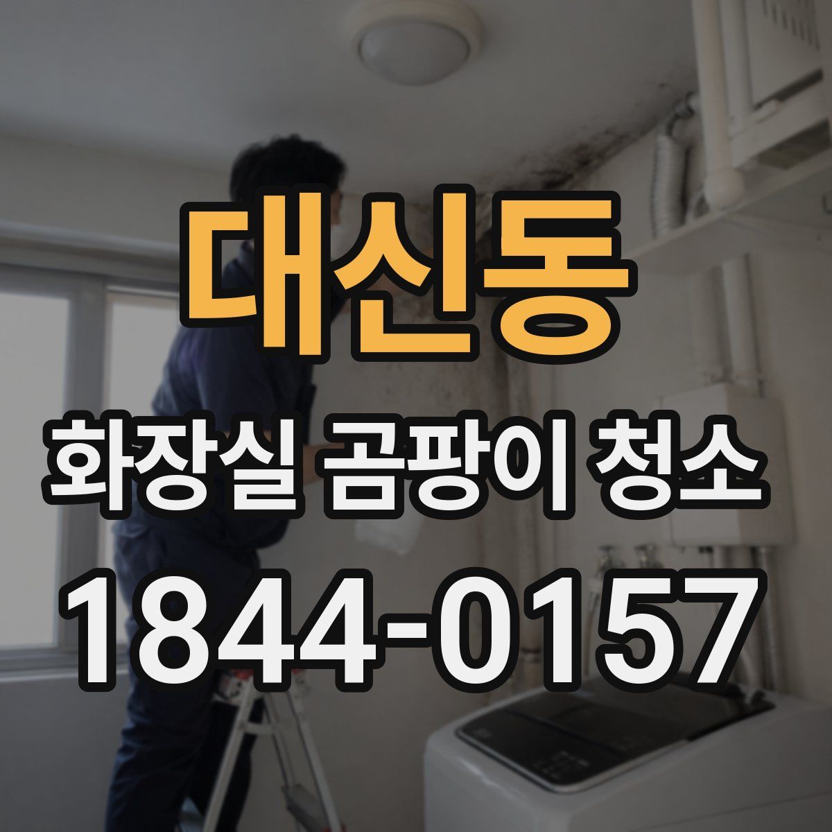 대신동 화장실 곰팡이 청소